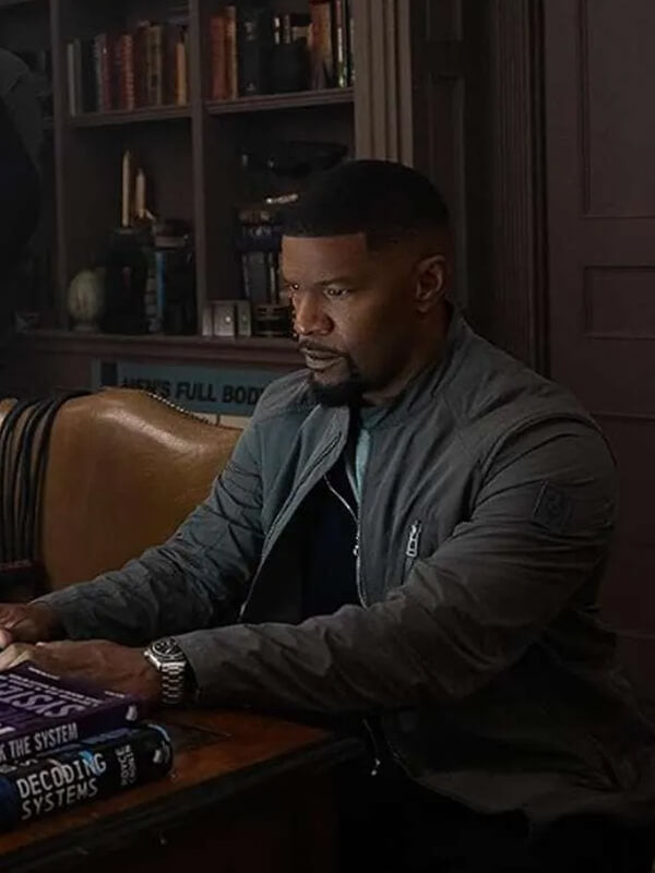 Back In Actionn 2025 Jamie Foxx Cotton Jacket