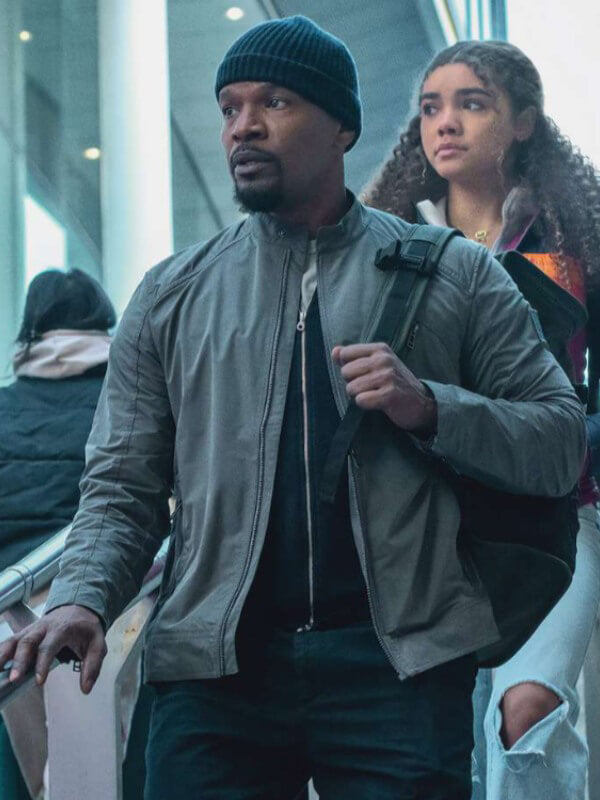 Back In Actionn 2025 Jamie Foxx Cotton Jacket