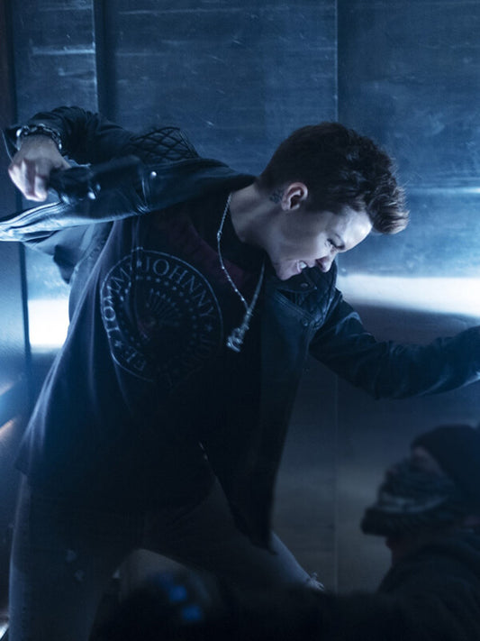 Batwoman 2019 Ruby Rose Black Quilted Leather Jacket