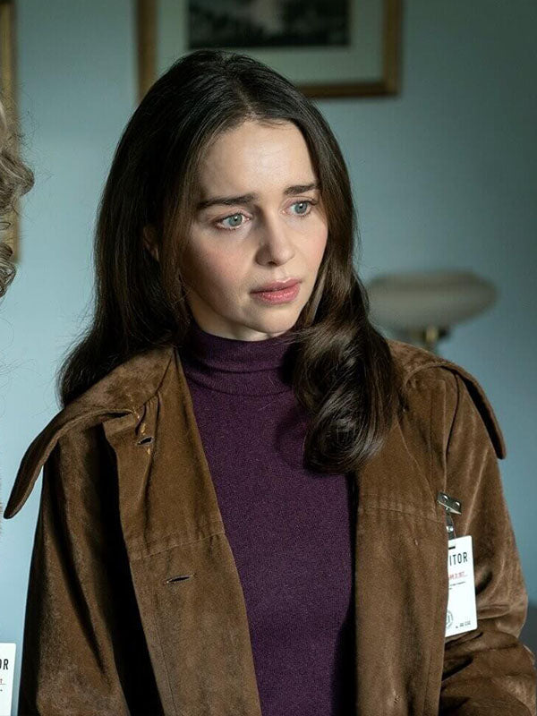 Bea Ponies Season 01 Brown Suede Coat