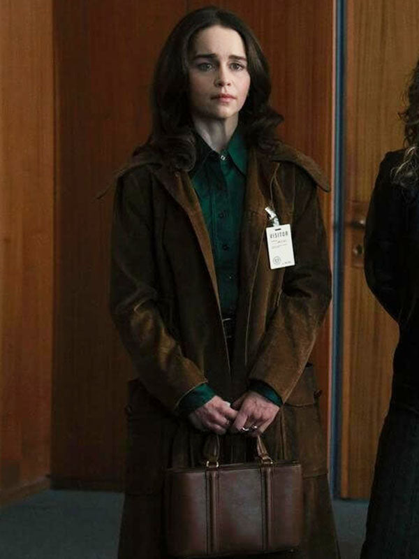 Bea Ponies Season 01 Brown Suede Coat