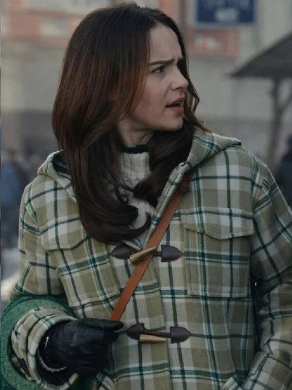 Bea Ponies Season 01 Plaid Duffle Coat