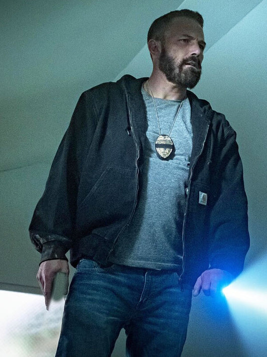 Ben Affleck The Rip Season 01 Black Cotton Jacket
