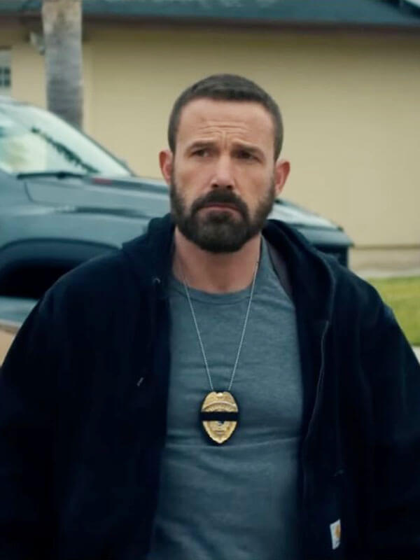 Ben Affleck The Rip Season 01 Black Cotton Jacket