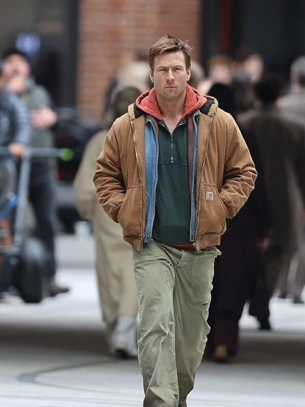 Ben Richards The Running Man Brown Jacket.