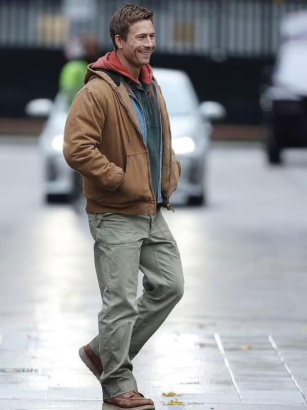 Ben Richards The Running Man Brown Jacket.
