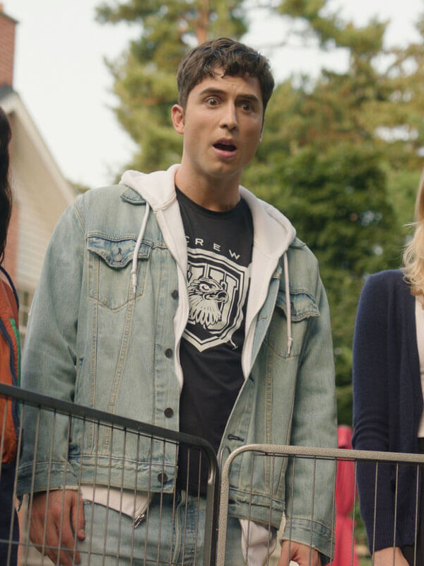 Benny Overcompensating Season 01 Blue Denim Jacket