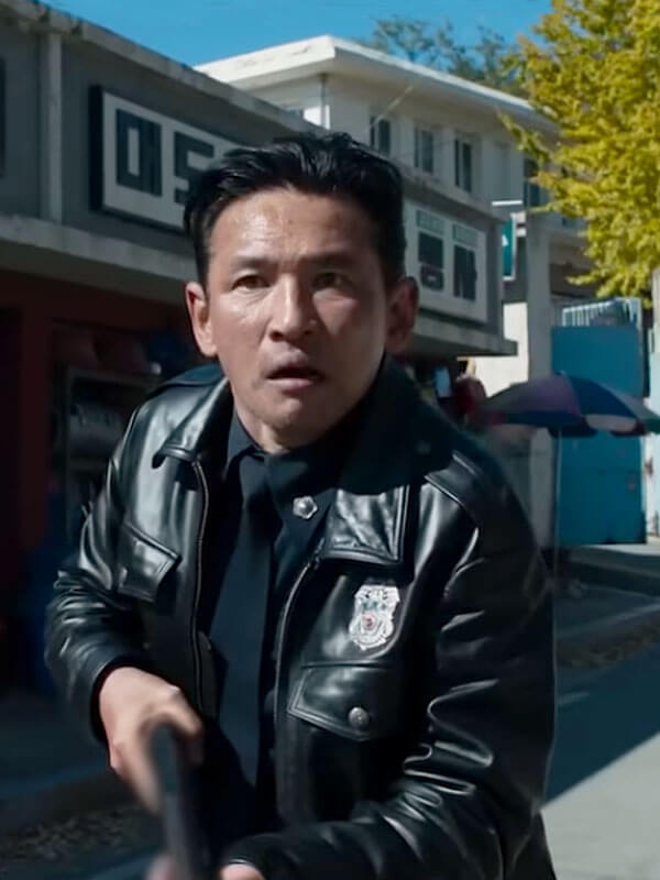 Beom Seok Hope 2026 Black Leather Jacket