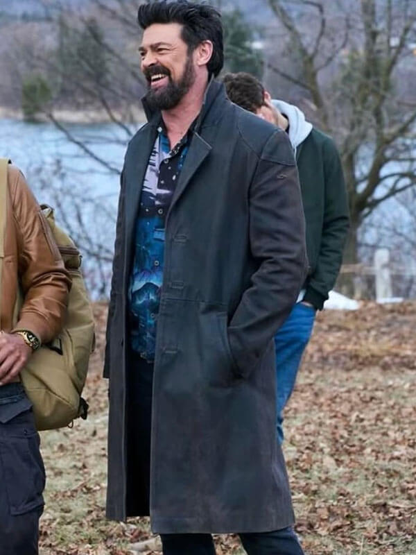 Billy Butcher The Boys Season 05 Black Trench Coat