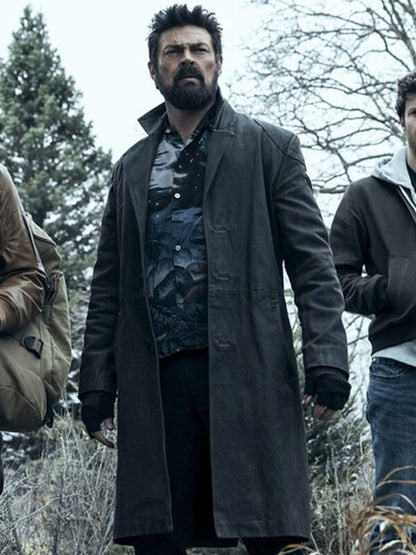 Billy Butcher The Boys Season 05 Black Trench Coat