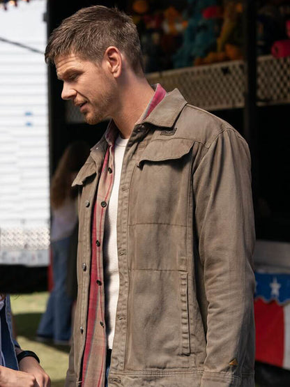 Billy Pace Paradise Season 01 Brown Cotton Jacket
