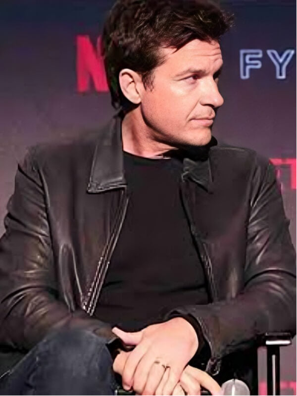 Black Jason Bateman Leather Jacket