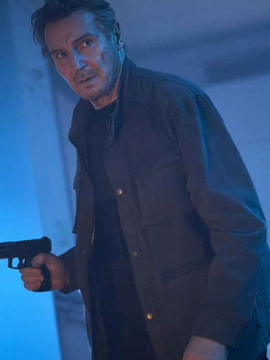 Black light 2022 Liam Neeson Cotton Jacket