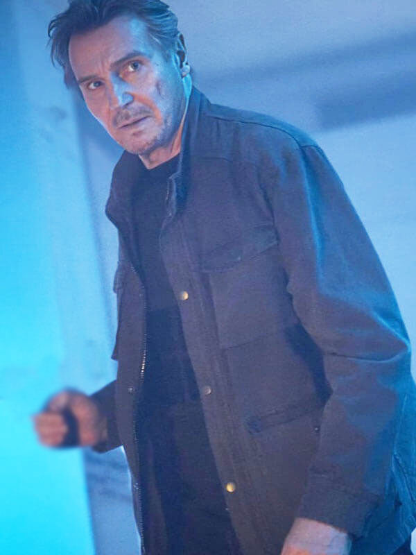Black light 2022 Liam Neeson Cotton Jacket