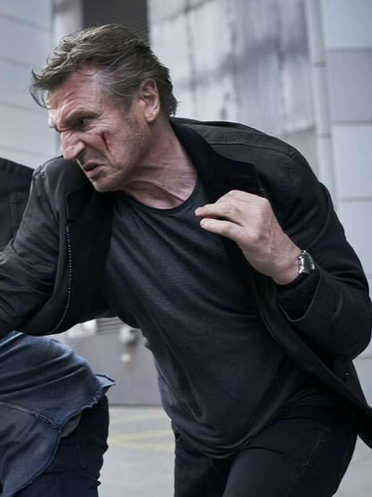 Black light 2022 Liam Neeson Wool Jacket