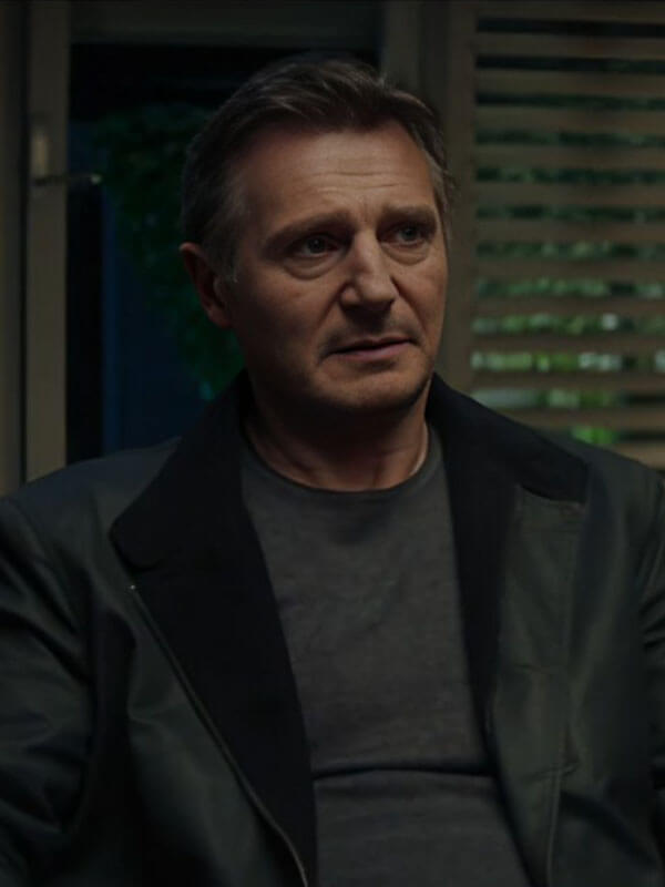 Black light 2022 Liam Neeson Wool Jacket