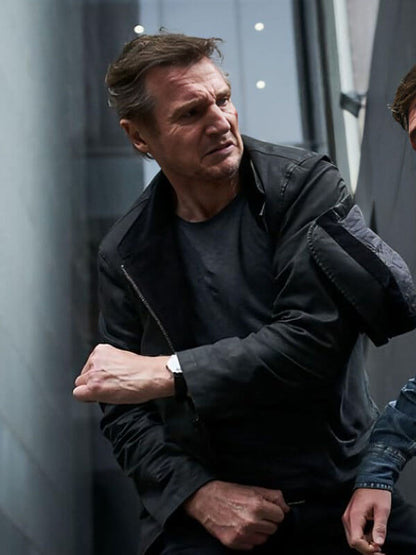 Black light 2022 Liam Neeson Wool Jacket