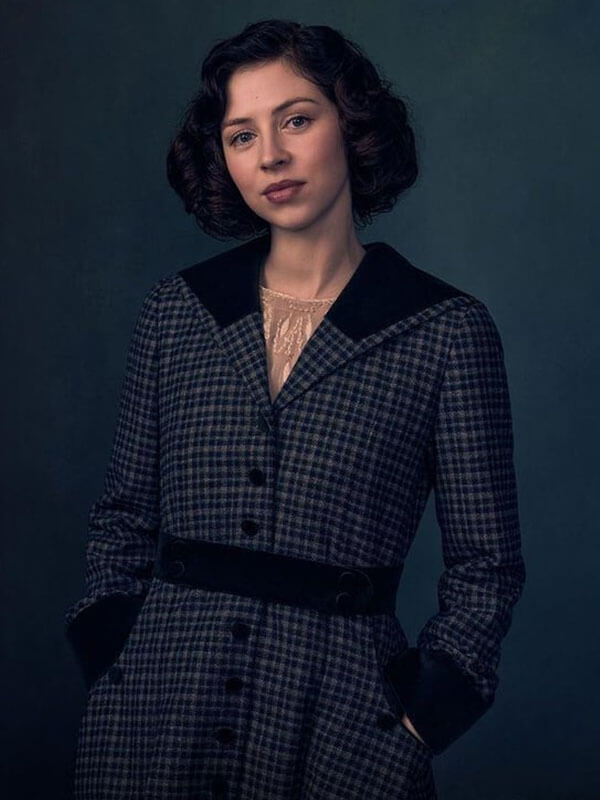 Blue Morriston Outlander Blood of my Blood Blue Chequred Coat.