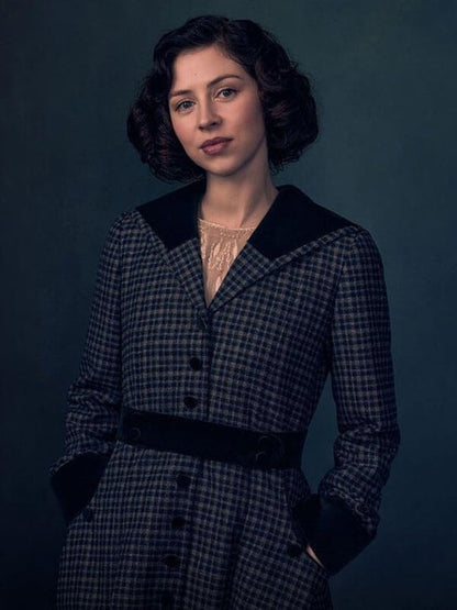 Blue Morriston Outlander Blood of my Blood Blue Chequred Coat.