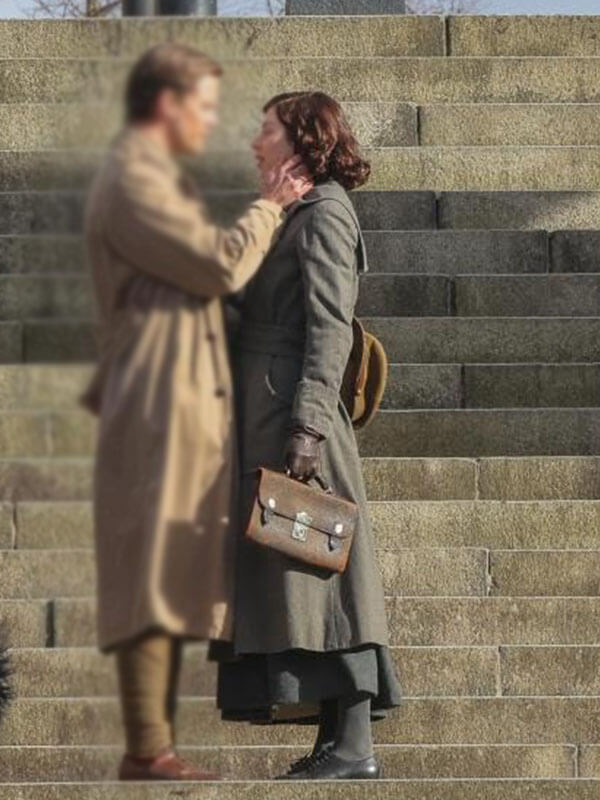 Blue Morriston Outlander Blood of my Blood Grey Coat.