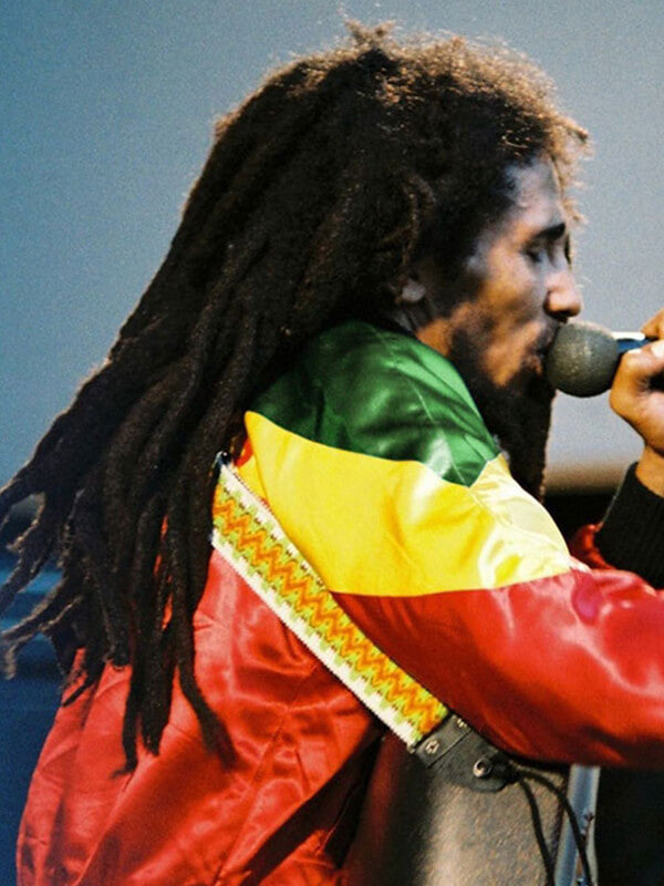 Bob Marley Multi Leather Jacket