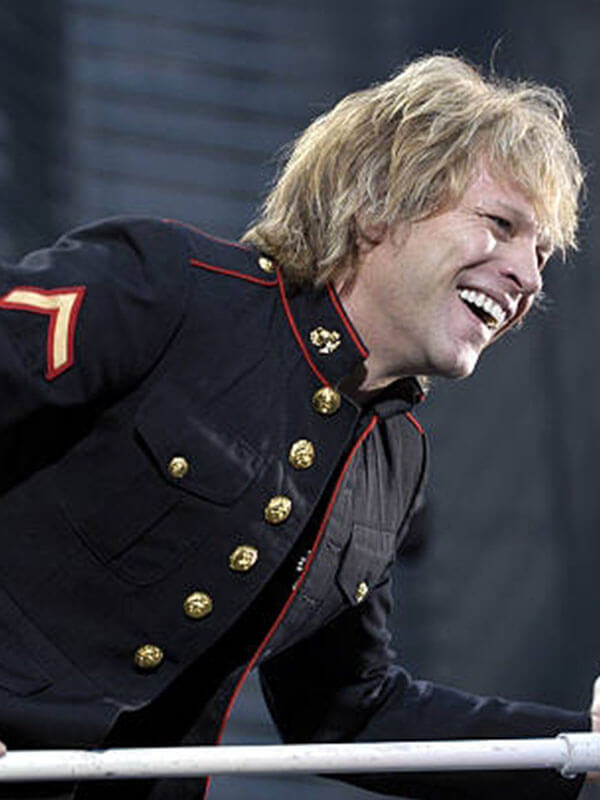 Bon Jovi Manchester Concert Black Cotton Jacket