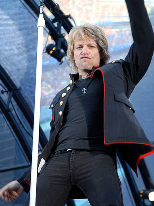 Bon Jovi Manchester Concert Black Cotton Jacket