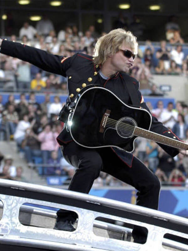 Bon Jovi Manchester Concert Black Cotton Jacket