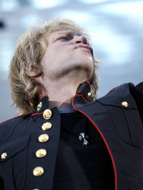 Bon Jovi Manchester Concert Black Cotton Jacket