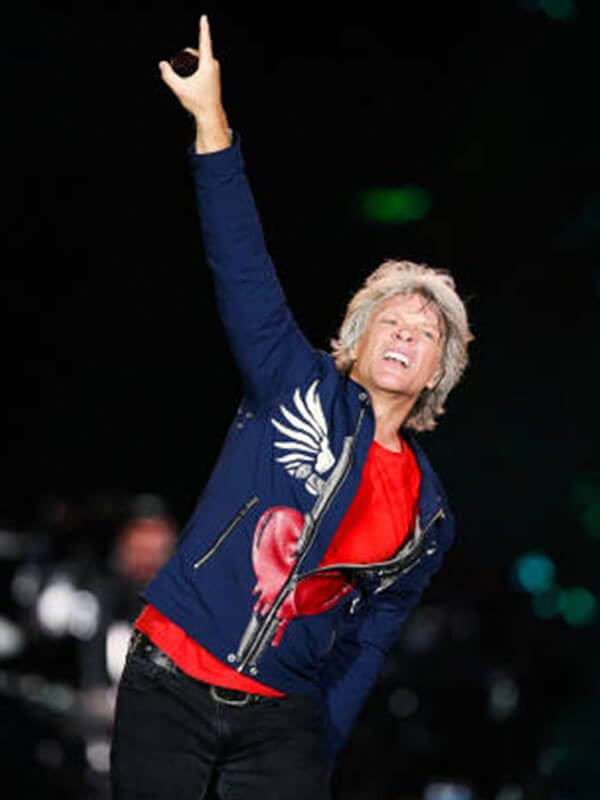 Bon Jovi Rock In Rio Bluc Cotton Jacket