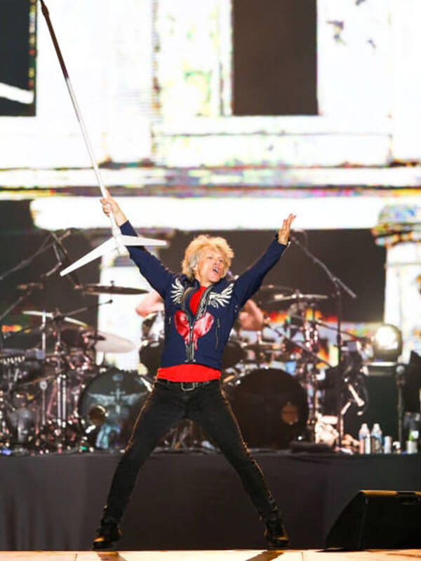 Bon Jovi Rock In Rio Bluc Cotton Jacket