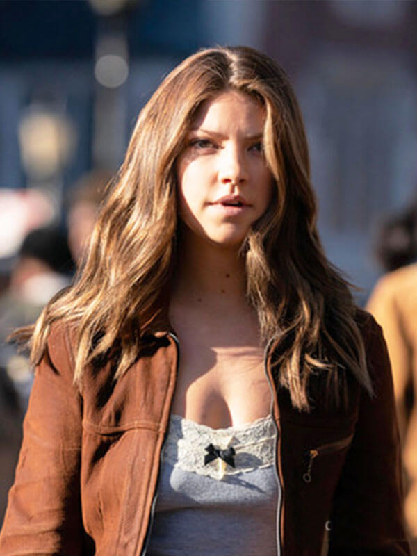 Bree Tell Me Lies Season 02 Brown Suede Jacket