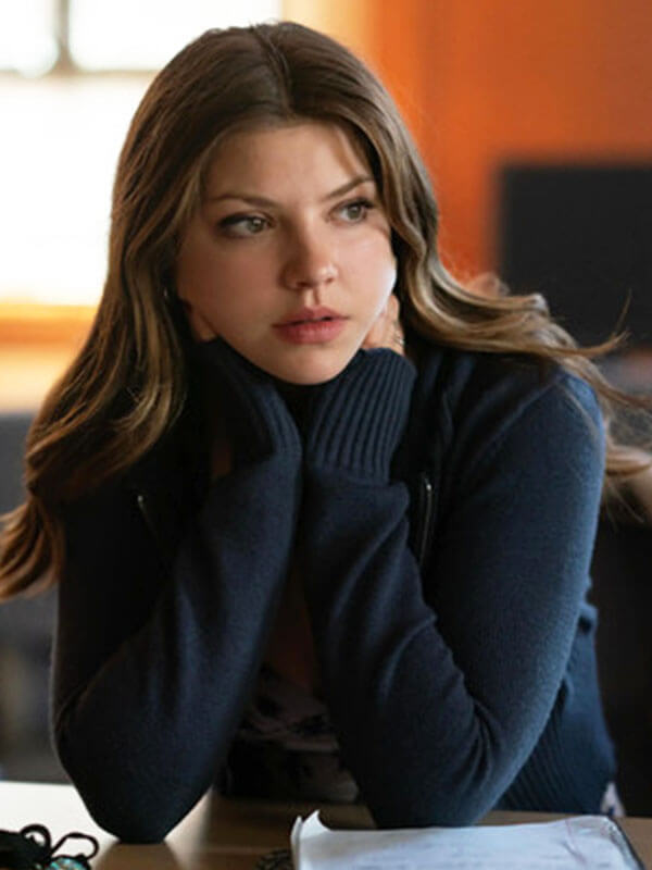 Bree Tell Me Lies Season 2 Grey Corduroy Jacket