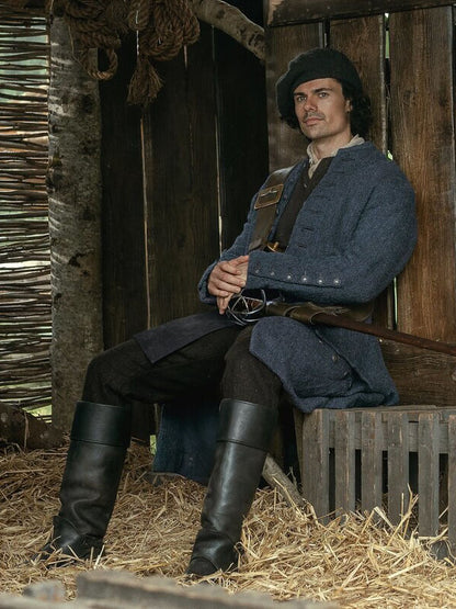Brian Fraser Outlander Blood of my Blood Blue Coat.