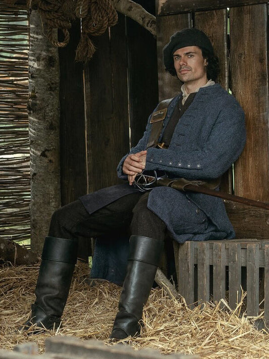 Brian Fraser Outlander Blood of my Blood Blue Coat.