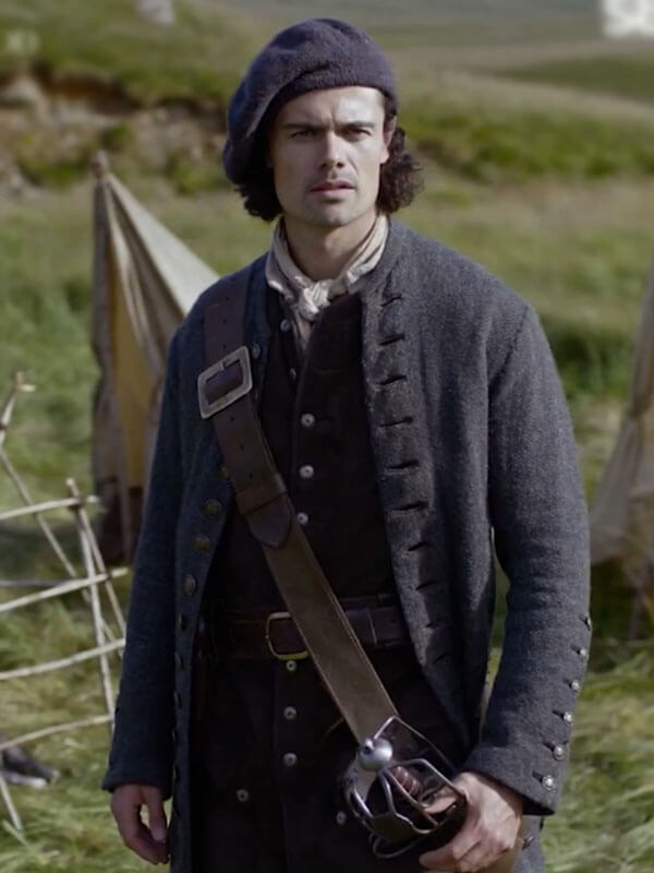 Brian Fraser Outlander Blood of my Blood Blue Coat.