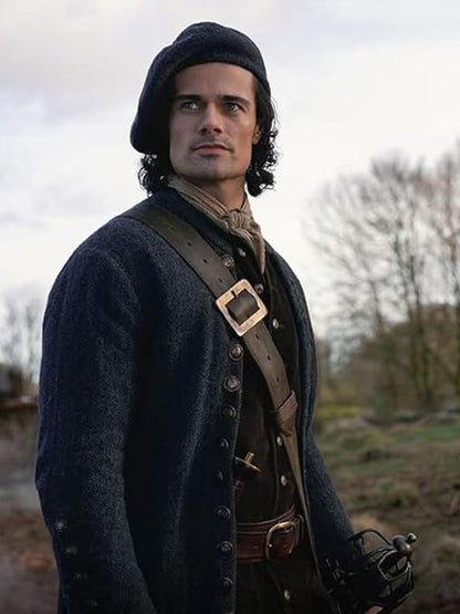 Brian Fraser Outlander Blood of my Blood Blue Coat.