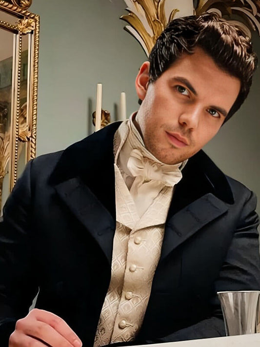 Bridgerton S03 Colin Bridgerton Black coat