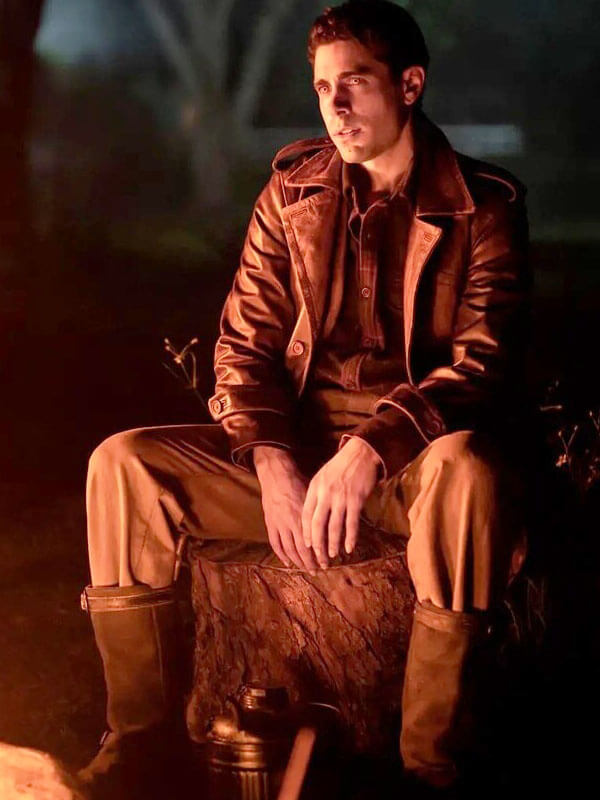 Bruce Interview With The Vampire Season 02 Brown Leather Coat