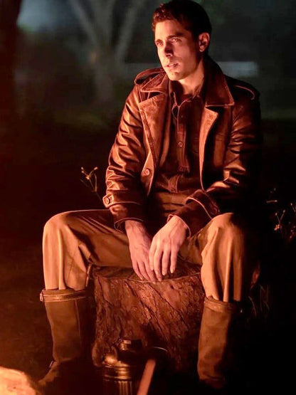 Bruce Interview With The Vampire Season 02 Brown Leather Coat