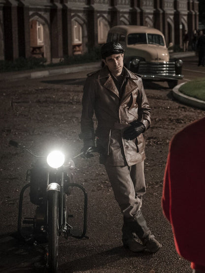 Bruce Interview With The Vampire Season 02 Brown Leather Coat