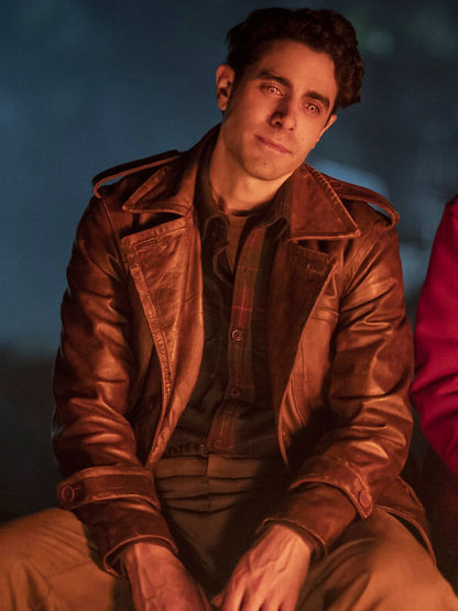 Bruce Interview With The Vampire Season 02 Brown Leather Coat