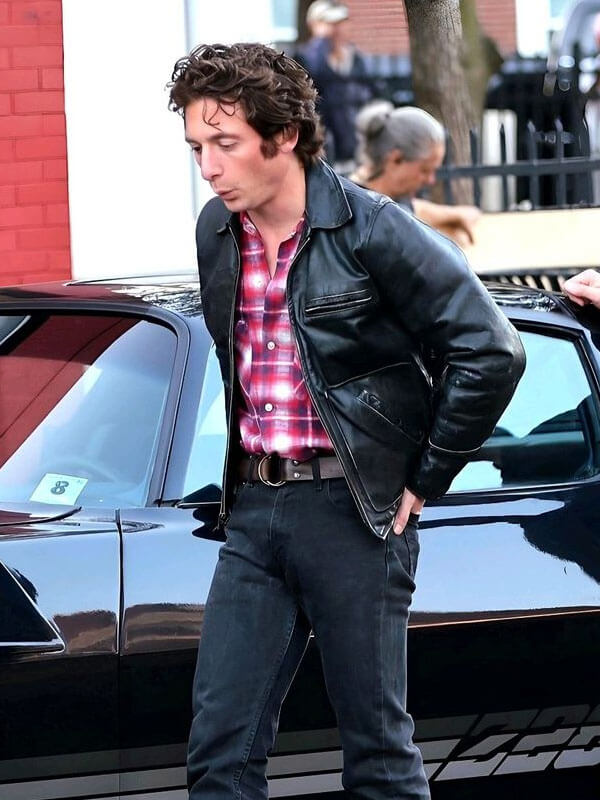 Bruce Springsteen Deliver Me From Nowhere Black Leather Jacket