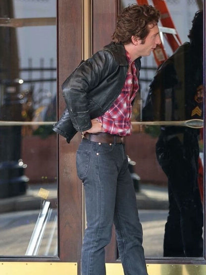 Bruce Springsteen Deliver Me From Nowhere Black Leather Jacket