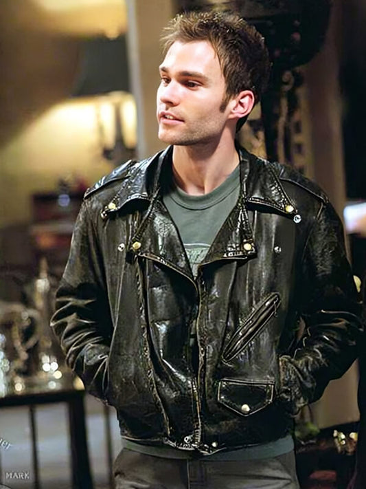 Bulletproof Monk 2003 Seann William Scott Black Leaather Jacket