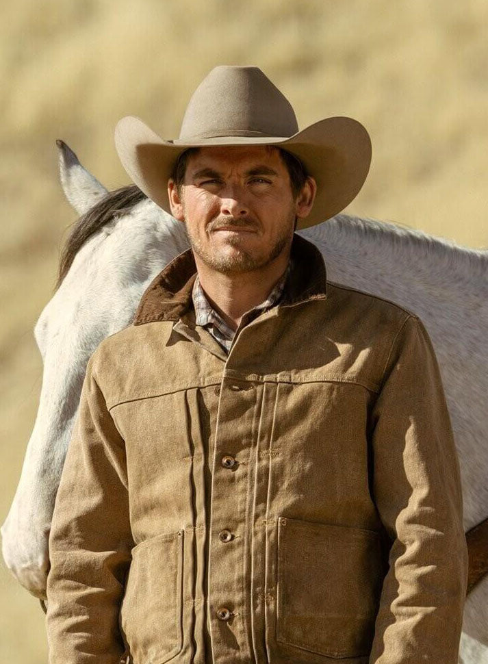 Cade Haris The Madison Season 01 Brown Cotton Jacket