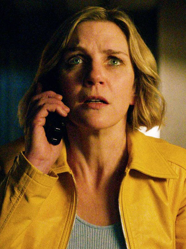 Carol Pluribus Yellow Leather Jacket