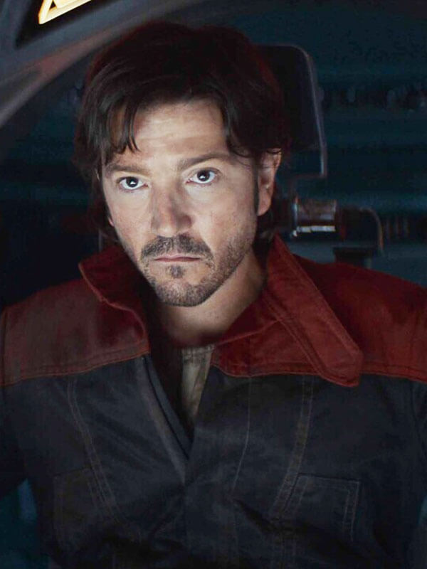 Cassian Andor Star Wars Andor Season 02 Black & Red Jacket