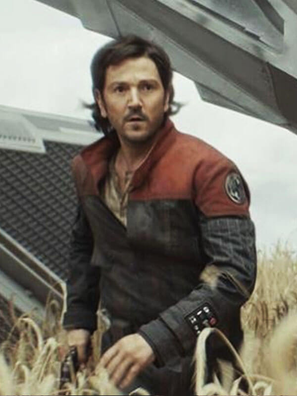Cassian Andor Star Wars Andor Season 02 Black & Red Jacket