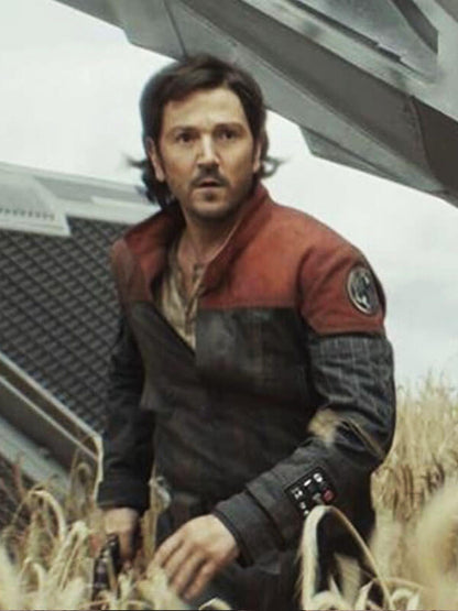 Cassian Andor Star Wars Andor Season 02 Black & Red Jacket